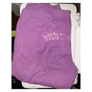 Gap purple joggers
